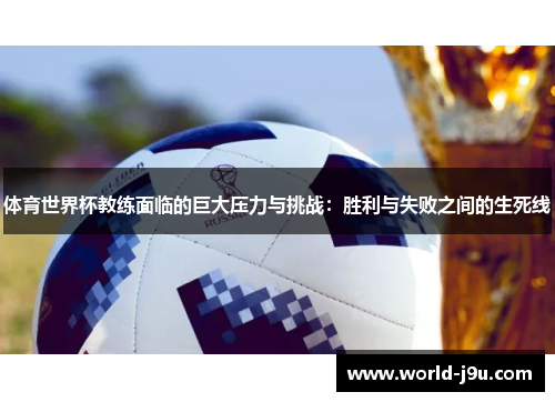 体育世界杯教练面临的巨大压力与挑战：胜利与失败之间的生死线