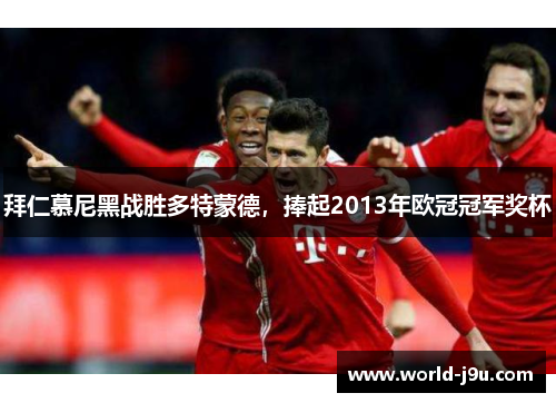 拜仁慕尼黑战胜多特蒙德，捧起2013年欧冠冠军奖杯
