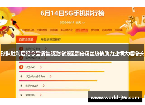 球队胜利后纪念品销售额激增销量翻倍粉丝热情助力业绩大幅增长