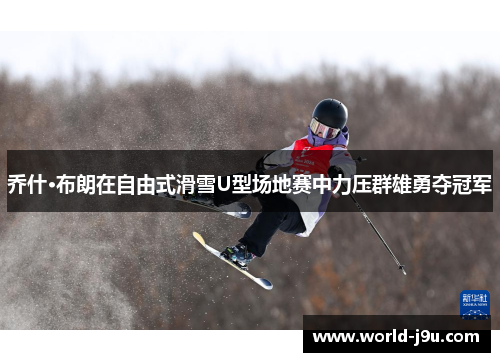 乔什·布朗在自由式滑雪U型场地赛中力压群雄勇夺冠军