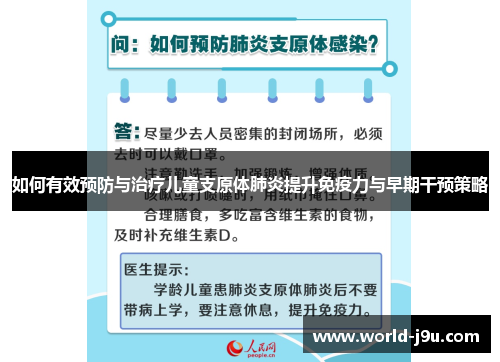 如何有效预防与治疗儿童支原体肺炎提升免疫力与早期干预策略
